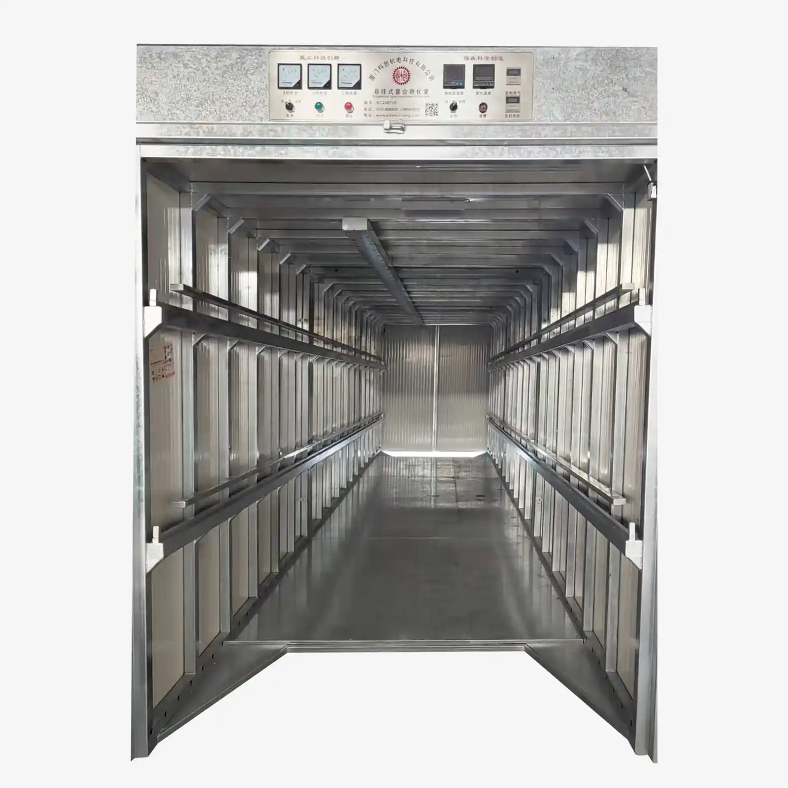Xiamen Kechuang har specialiseret sig i produktionen af ​​Specialized Laminating Film Curing Chamber. Interesseret?